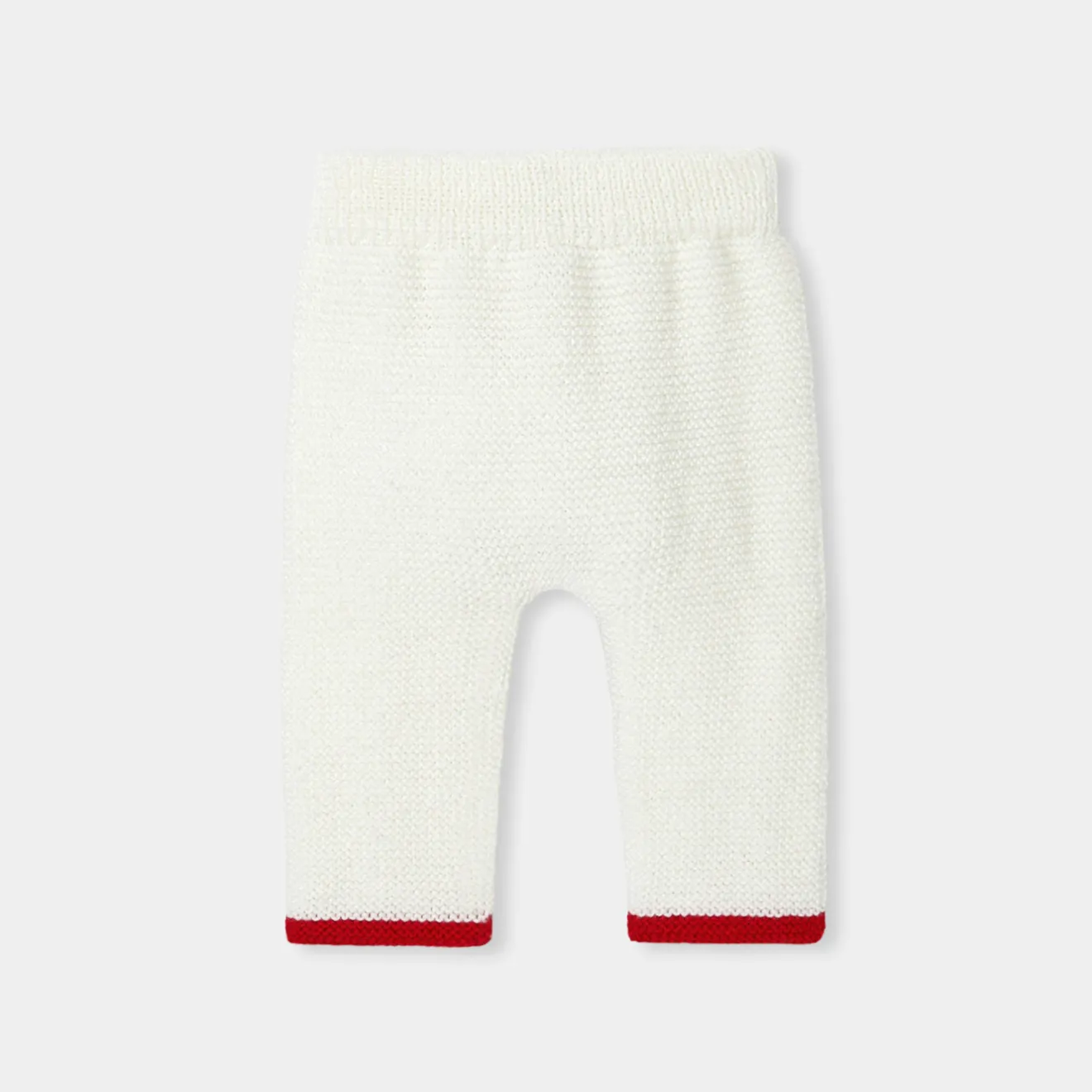 Pantalon, Bloomer Et Short-Jacadi Caleçon Love Maille Collection Solidaire - BLANC/ROUGE
