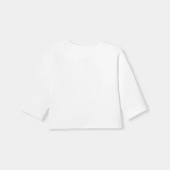 Pull, Sweat Et Cardigan-Jacadi Cardigan bébé en jersey quilté - blanc BLANC JACADI