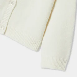 Pull, Sweat Et Cardigan-Jacadi Cardigan bébé fille - blanc doux BLANC DOUX JACADI