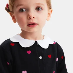 Pull, Sweat Et Cardigan-Jacadi Cardigan bébé fille - lore MARINE/MULTICO