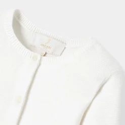 Pull, Sweat Et Cardigan-Jacadi Cardigan bébé fille cérémonie - blanc BLANC JACADI