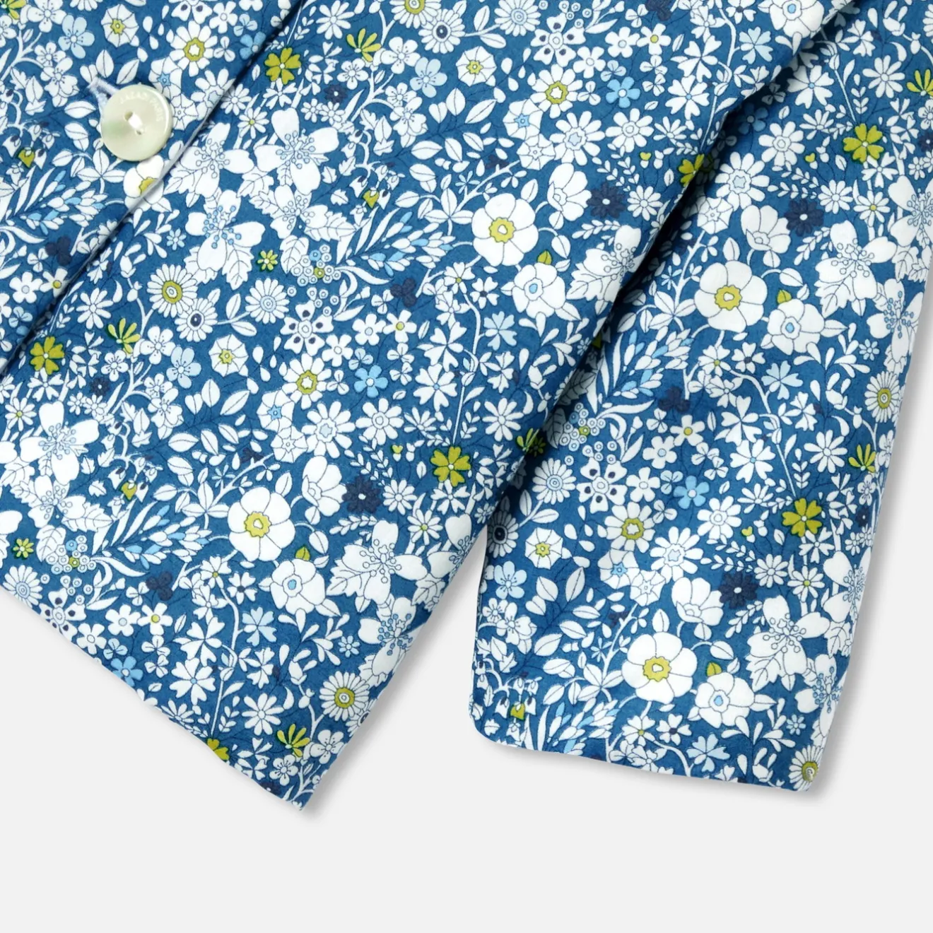 Pull, Sweat Et Cardigan-Jacadi Cardigan bébé fille en Tissu Liberty - lore BLEU/MULTICO