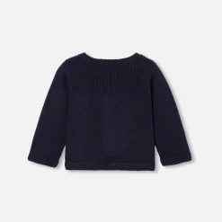 Pull, Sweat Et Cardigan-Jacadi Cardigan bébé garçon - MARINE CLAIR