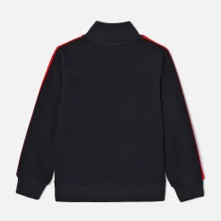 Pull, Sweat Et Cardigan-Jacadi Cardigan col montant enfant garçon - marine MARINE JACADI