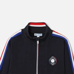 Pull, Sweat Et Cardigan-Jacadi Cardigan col montant enfant garçon - marine MARINE JACADI