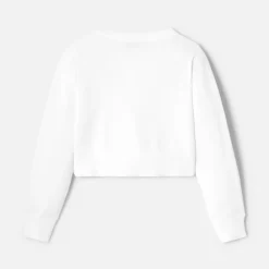 Pull, Sweat Et Cardigan-Jacadi Cardigan court enfant fille - blanc BLANC JACADI