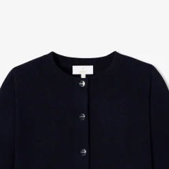 Pull, Sweat Et Cardigan-Jacadi Cardigan court enfant fille - marine MARINE JACADI