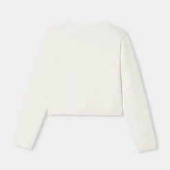 Pull, Sweat Et Cardigan-Jacadi Cardigan enfant fille - blanc doux BLANC DOUX JACADI