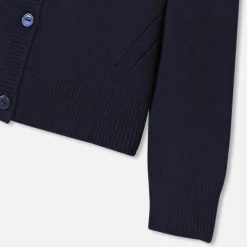 Pull, Sweat Et Cardigan-Jacadi Cardigan enfant fille - marine MARINE JACADI