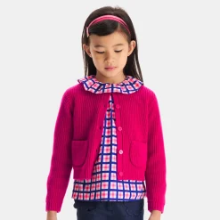 Pull, Sweat Et Cardigan-Jacadi Cardigan enfant fille - ROSE GRENADINE