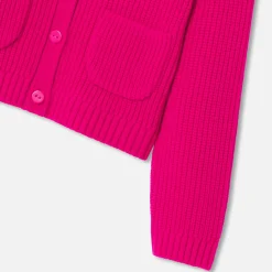 Pull, Sweat Et Cardigan-Jacadi Cardigan enfant fille - ROSE GRENADINE