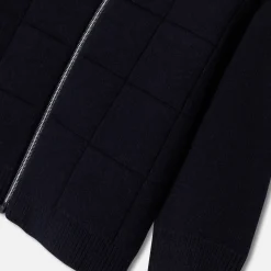 Pull, Sweat Et Cardigan-Jacadi Cardigan zippé bébé garçon - marine MARINE JACADI