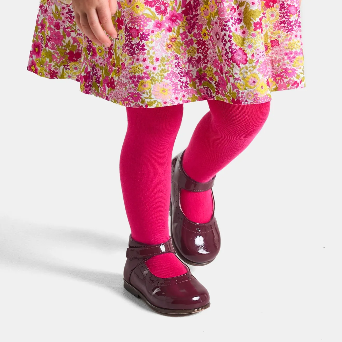 Babies, Charles Ix, Salomés Et Ballerines-Jacadi Charles IX bébé fille en cuir verni - BORDEAUX