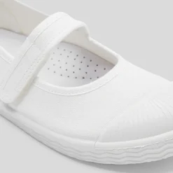 Chaussures En Toiles|Babies, Charles Ix, Salomés Et Ballerines-Jacadi Charles IX en toile enfant fille - blanc BLANC JACADI