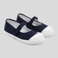 Chaussures En Toiles|Babies, Charles Ix, Salomés Et Ballerines-Jacadi Charles IX en toile enfant fille - marine MARINE JACADI