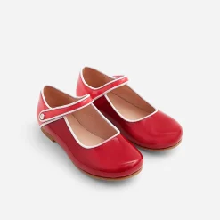 Chaussures-Jacadi Charles IX enfant fille - BORDEAUX/ROSE