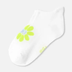 Accessoires-Jacadi Chaussettes basses enfant fille - BLANC/VERT