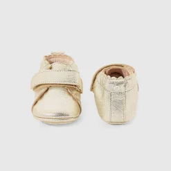 Chaussons|Chaussures-Jacadi Chaussons bébé fille - OR