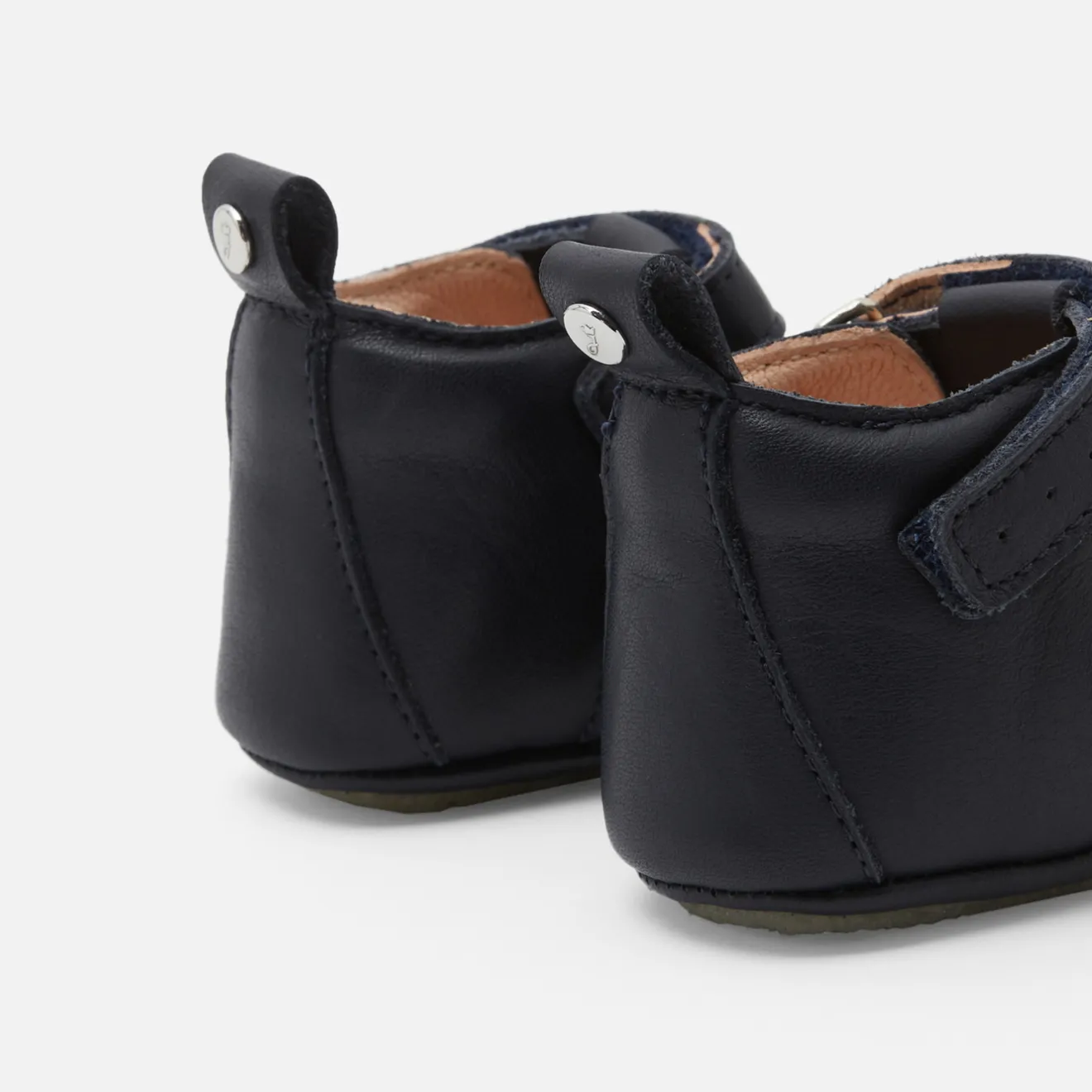 Chaussons|Chaussons-Jacadi Chaussons souples salomés bébé - marine MARINE JACADI