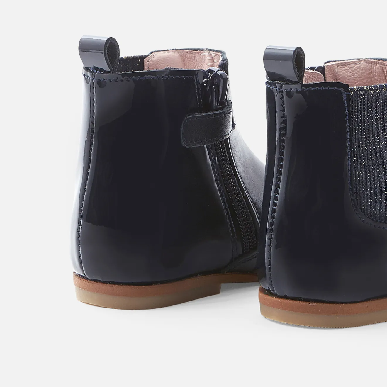 Boots Et Botillons-Jacadi Chelsea boots bébé fille - marine MARINE JACADI