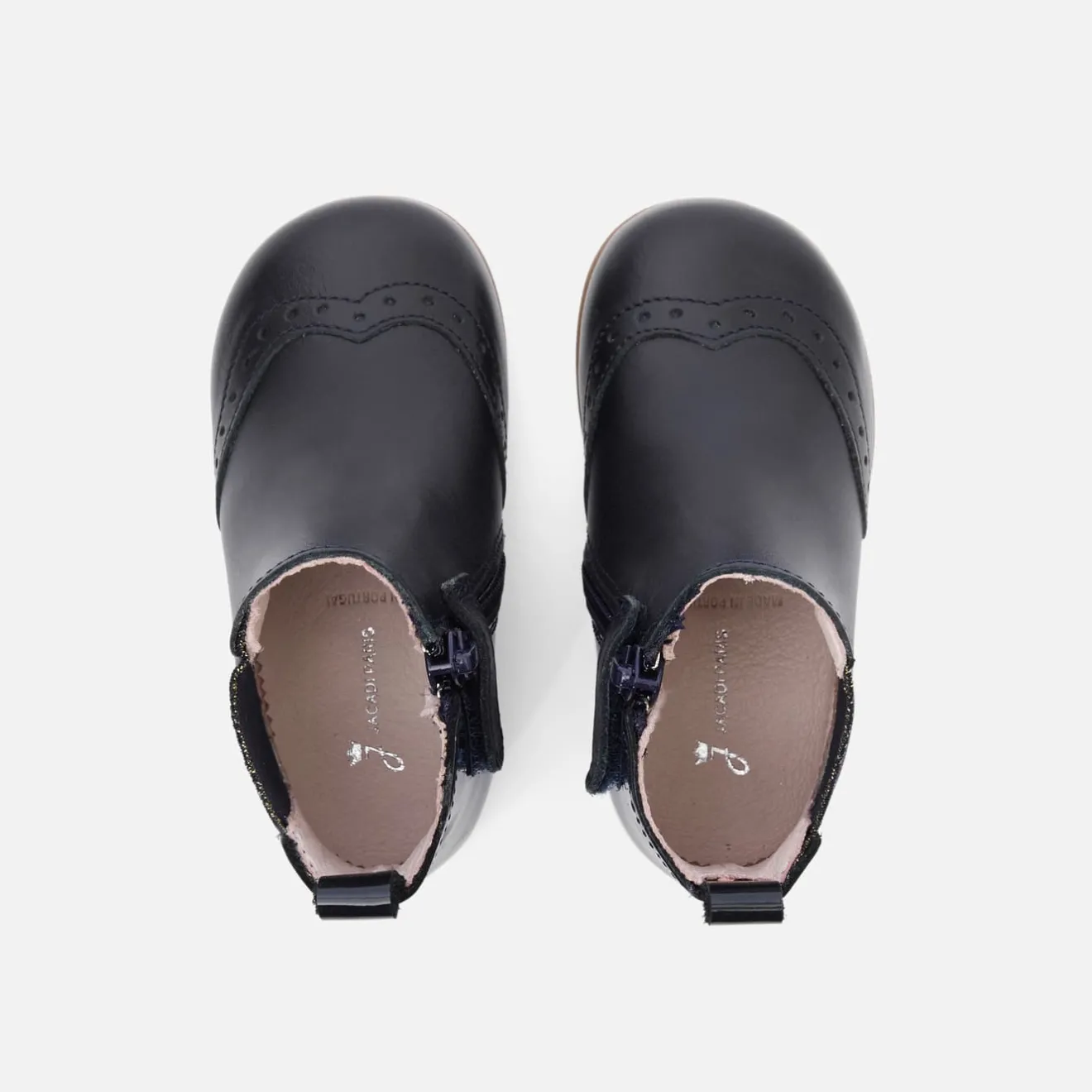 Boots Et Botillons-Jacadi Chelsea boots bébé fille - marine MARINE JACADI