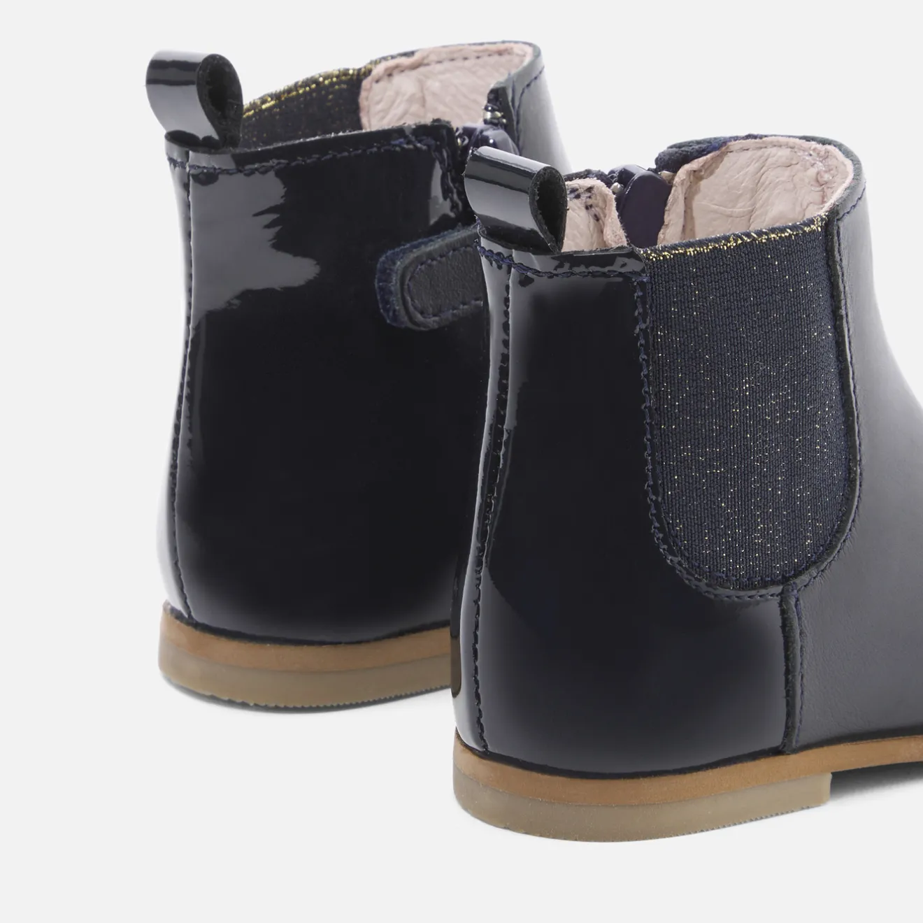 Boots Et Botillons-Jacadi Chelsea boots bébé fille - marine MARINE JACADI