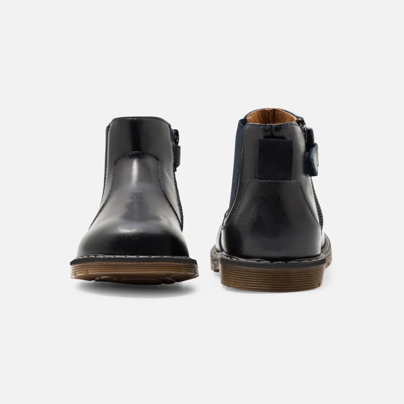 Boots Et Bottillons-Jacadi Chelsea boots bébé garçon - marine MARINE JACADI