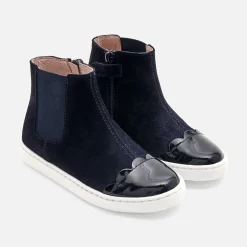 Boots Et Botillons|Chaussures-Jacadi Chelsea boots enfant fille - marine MARINE JACADI