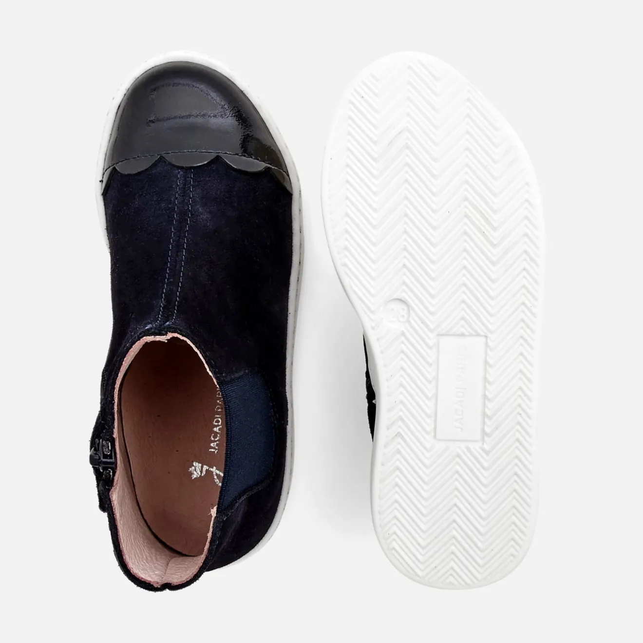 Boots Et Botillons|Chaussures-Jacadi Chelsea boots enfant fille - marine MARINE JACADI