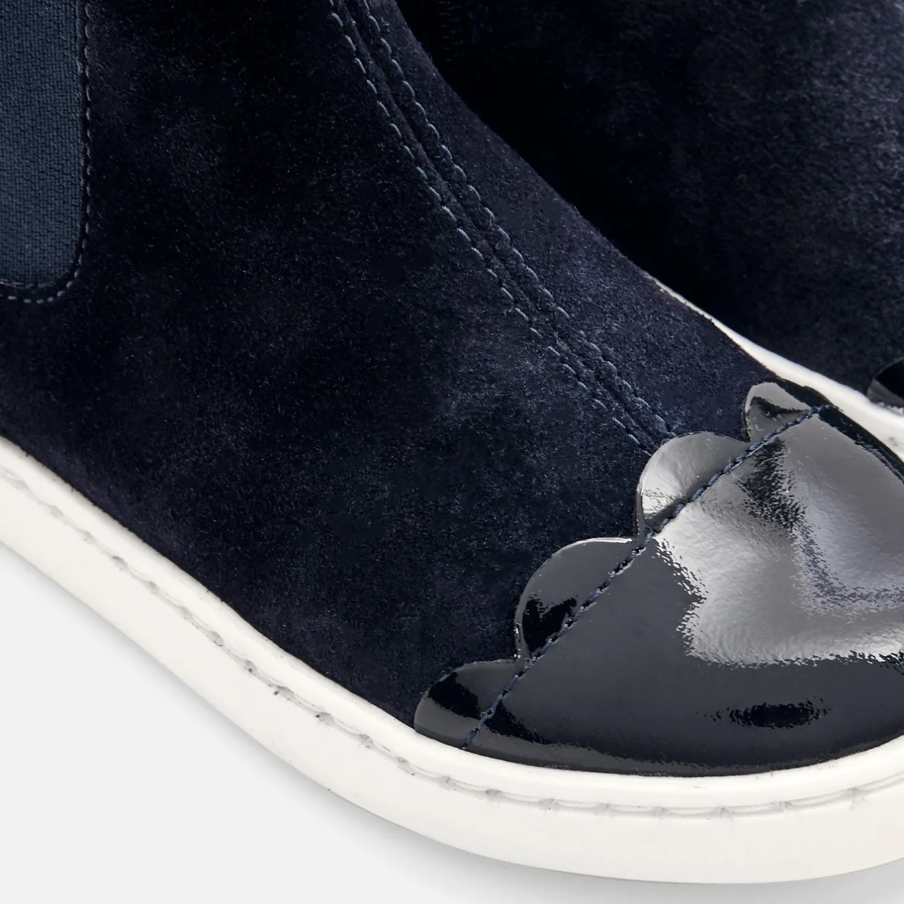 Boots Et Botillons|Chaussures-Jacadi Chelsea boots enfant fille - marine MARINE JACADI