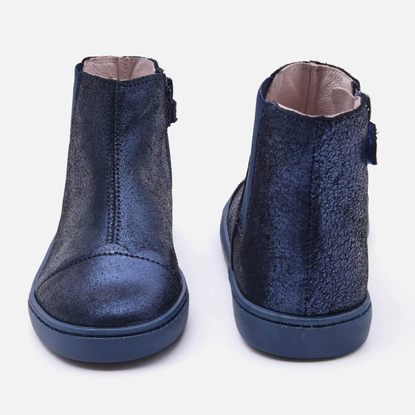 Boots Et Botillons|Chaussures-Jacadi Chelsea boots enfant fille - BLEU