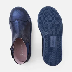 Boots Et Botillons|Chaussures-Jacadi Chelsea boots enfant fille - BLEU