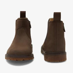 Boots Et Bottillons|Chaussures-Jacadi Chelsea boots enfant garçon - MARRON