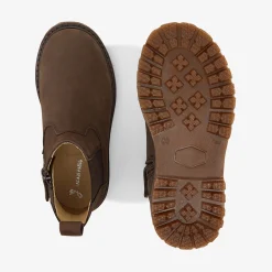 Boots Et Bottillons|Chaussures-Jacadi Chelsea boots enfant garçon - MARRON