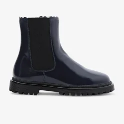 Chaussures Fourrées|Boots Et Botillons-Jacadi Chelsea boots fourrées enfant fille - marine MARINE JACADI