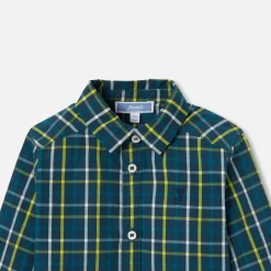 Chemise-Jacadi Chemise à carreaux bébé garçon - lore MARINE/MULTICO