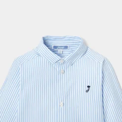 Chemise-Jacadi Chemise bébé garçon - BLANC/CIEL