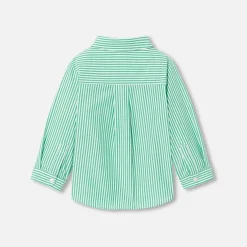 Chemise-Jacadi Chemise bébé garçon - BLANC/VERT