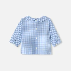 Blouse, Chemise Et T-Shirt-Jacadi Chemise bébé garçon en popeline - BLEU/BLANC