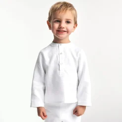 Chemise-Jacadi Chemise en lin bébé garçon - blanc BLANC JACADI