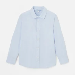 Chemise-Jacadi Chemise enfant en Oxford - BLEU/BLANC