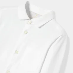 Chemise-Jacadi Chemise enfant garçon en coton mercerisé - blanc BLANC JACADI