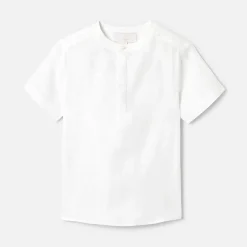 Chemise-Jacadi Chemise manches courtes enfant garçon - blanc BLANC JACADI
