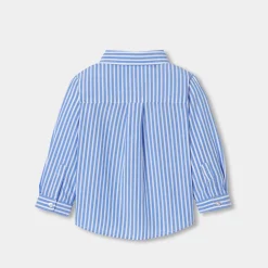 Chemise-Jacadi Chemise rayée bébé garçon - BLANC/BLEU