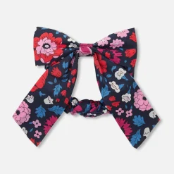 Accessoires-Jacadi Chouchou en tissu Liberty - lore MARINE/MULTICO