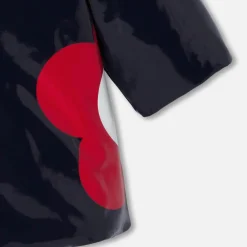 Manteaux, Vestes Et Combi Pilote-Jacadi Ciré bébé fille vernis - marine MARINE JACADI