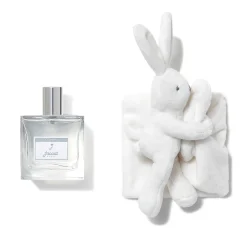 Eaux Parfumées|Parfums Et Soins-Jacadi Coffret bébé doudou et Eau de senteur 100 ml BLANC/GRIS