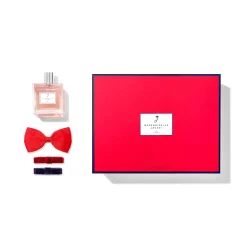 Les Coffrets|Eaux Parfumées-Jacadi Coffret Mademoiselle ROUGE/MARINE