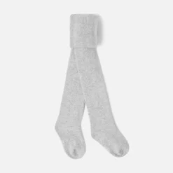 Accessoires-Jacadi Collants en jersey bébé fille - gris chine clair GRIS CHINE CLAIR JACADI