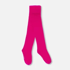 Accessoires-Jacadi Collants unis enfant fille - GERANIUM